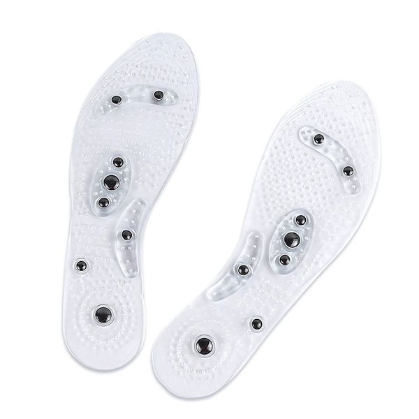 1pair shoe gel insoles feet magnetic therapy health care massager for men and women comfort pads foot relaxation shoe inserts, Black
1pair shoe gel insoles feet magnetic therapy health care massager for men and women comfort pads foot relaxation shoe inserts, Black