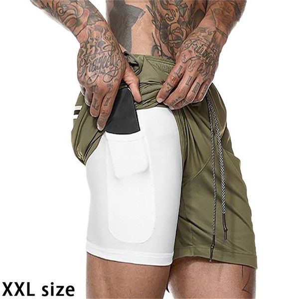 outdoor running shorts men 2 in 1 sports jogging fitness shorts training quick dry mens gym men sport gym short pants, Black;blue
outdoor running shorts men 2 in 1 sports jogging fitness shorts training quick dry mens gym men sport gym short pants, Black;blue