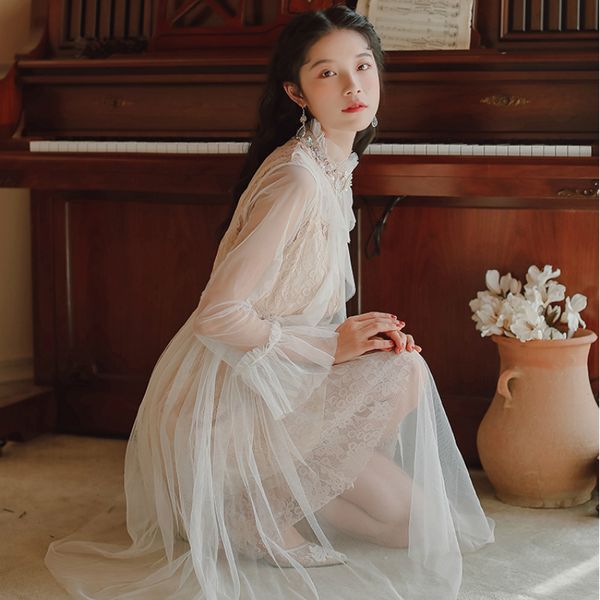 mazefeng new 2020 spring autumn women dresses lace ruffles elastic waist pullover casual fashionable long a-line dresses, Black;gray
mazefeng new 2020 spring autumn women dresses lace ruffles elastic waist pullover casual fashionable long a-line dresses, Black;gray