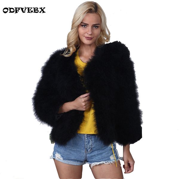 boutique casual fur coats female 2019 autumn winter new long-sleeved plus size imitation fur ostrich hair short jacket women, Black
boutique casual fur coats female 2019 autumn winter new long-sleeved plus size imitation fur ostrich hair short jacket women, Black