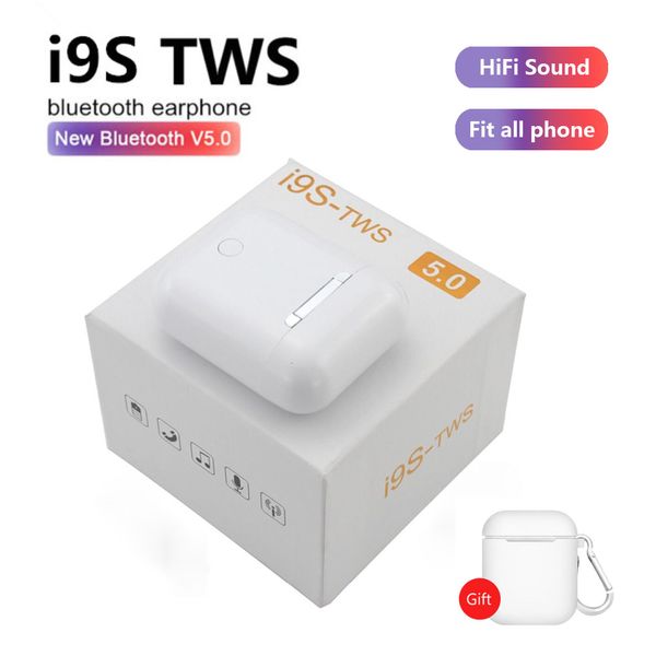 i9s tws 5.0 bluetooth earphone headphone stereo wireless earbuds for ios android xiaomi phone with charging box
i9s tws 5.0 bluetooth earphone headphone stereo wireless earbuds for ios android xiaomi phone with charging box