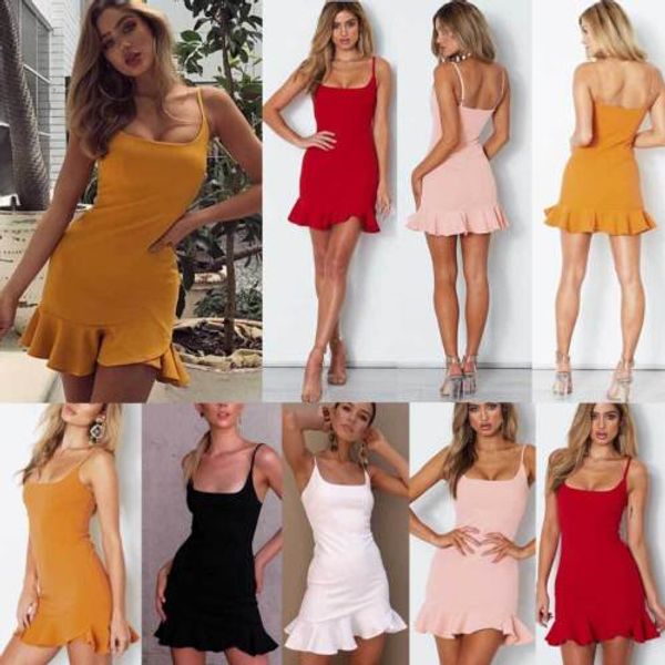 women dresses casual mini halter sleeveless cocktail bodycon size s-xl, Black;gray
women dresses casual mini halter sleeveless cocktail bodycon size s-xl, Black;gray