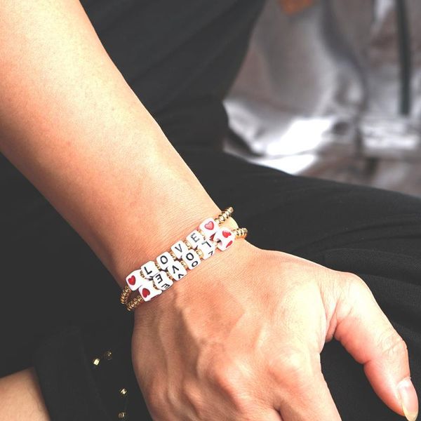 cubic red love heart copper beads bracelets luxury gorgeous women gift shiny chic letters charms jewelry wedding party bracelets, Black
cubic red love heart copper beads bracelets luxury gorgeous women gift shiny chic letters charms jewelry wedding party bracelets, Black