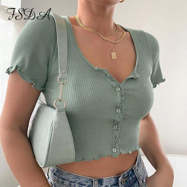 v шеи оборками с коротким рукавом рубашки лета женщин вскользь кнопка crop top basic blue pink t shirt топы фитнес партии топы streetwear, White
v шеи оборками с коротким рукавом рубашки лета женщин вскользь кнопка crop top basic blue pink t shirt топы фитнес партии топы streetwear, White