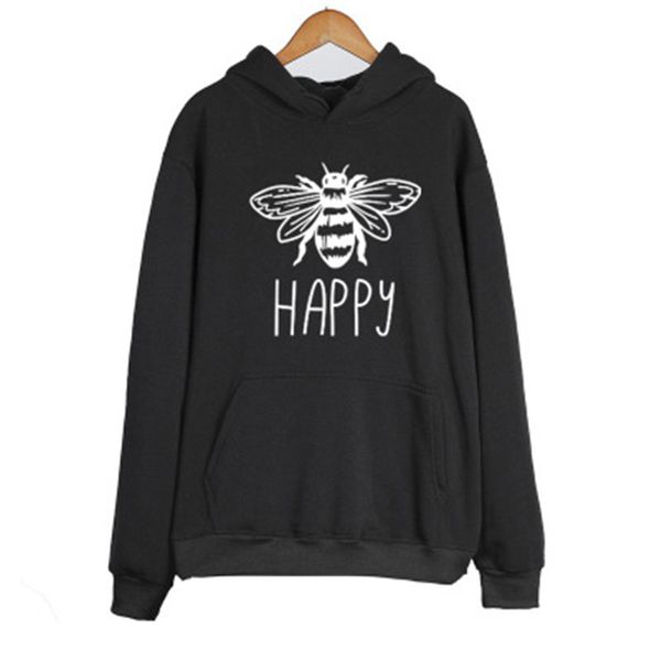 bee kind счастливой женщины толстовка моды флис с длинного рукавом женского дизайнера одежды печати bee толстовка толстовка, Black
bee kind счастливой женщины толстовка моды флис с длинного рукавом женского дизайнера одежды печати bee толстовка толстовка, Black
