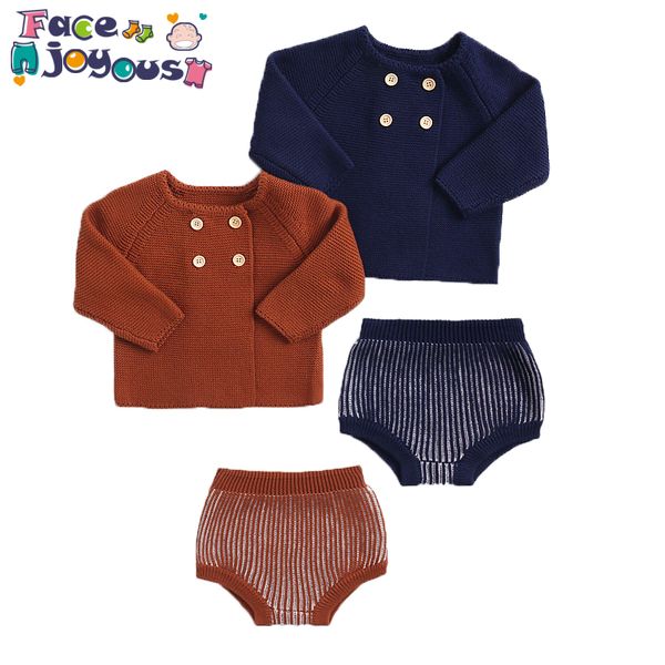 2020 spring newborn baby girls boys knitted clothes sets infant kids knit sweater cardigan+pp shorts 2 pcs set outfits, White
2020 spring newborn baby girls boys knitted clothes sets infant kids knit sweater cardigan+pp shorts 2 pcs set outfits, White