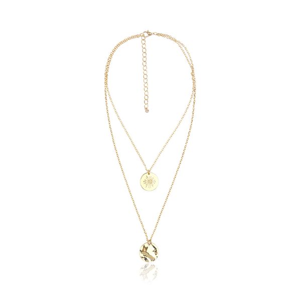personality trend coin pendant multilayer necklace accessories fashion retro alloy necklace women, Silver
personality trend coin pendant multilayer necklace accessories fashion retro alloy necklace women, Silver