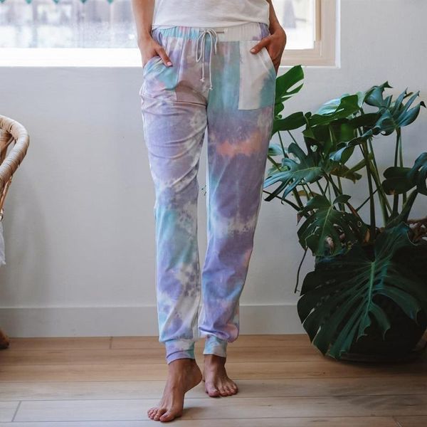 yoga outfits home casual sports pants for women tie-die print loose lady fashion long trousers with pocket, White;red
yoga outfits home casual sports pants for women tie-die print loose lady fashion long trousers with pocket, White;red
