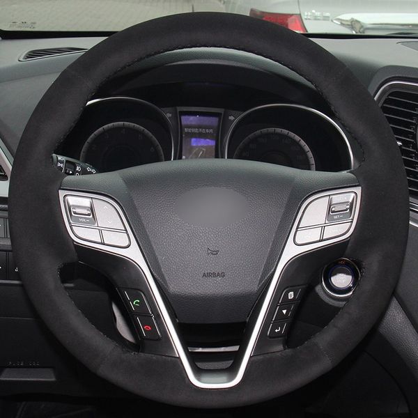 black suede car steering wheel cover for hyundai santa fe 2013-2015 hyundai ix45
black suede car steering wheel cover for hyundai santa fe 2013-2015 hyundai ix45