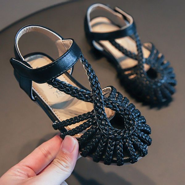weixinbuy vintange weave solid girl's sandals closed toe sandals for girl kids baby flat girls summer kids shoes 21-30, Black;red
weixinbuy vintange weave solid girl's sandals closed toe sandals for girl kids baby flat girls summer kids shoes 21-30, Black;red