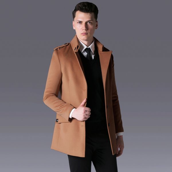 luxury single breasted cashmere coat simple causal business woolen trench long mens jackets and coats 6xl, Black
luxury single breasted cashmere coat simple causal business woolen trench long mens jackets and coats 6xl, Black