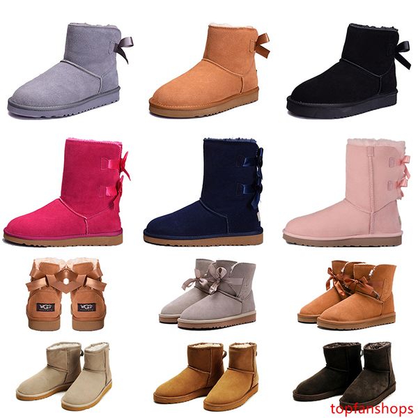 luxury designer womens boots wgg australia boots chestnut grey pink navy blue black bows snow winter ankle boots leather girls booties 
luxury designer womens boots wgg australia boots chestnut grey pink navy blue black bows snow winter ankle boots leather girls booties