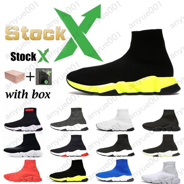 platform speed trainer paris luxury knit sock shoes triple black white red fashion boots designer sports runner men women casual sneakers
platform speed trainer paris luxury knit sock shoes triple black white red fashion boots designer sports runner men women casual sneakers