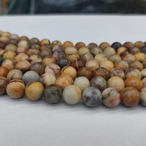 natural crazy agates stone rond beads for jewelry making 15inch 6/8/10mm spacer beads diy bracelet wholesale
natural crazy agates stone rond beads for jewelry making 15inch 6/8/10mm spacer beads diy bracelet wholesale
