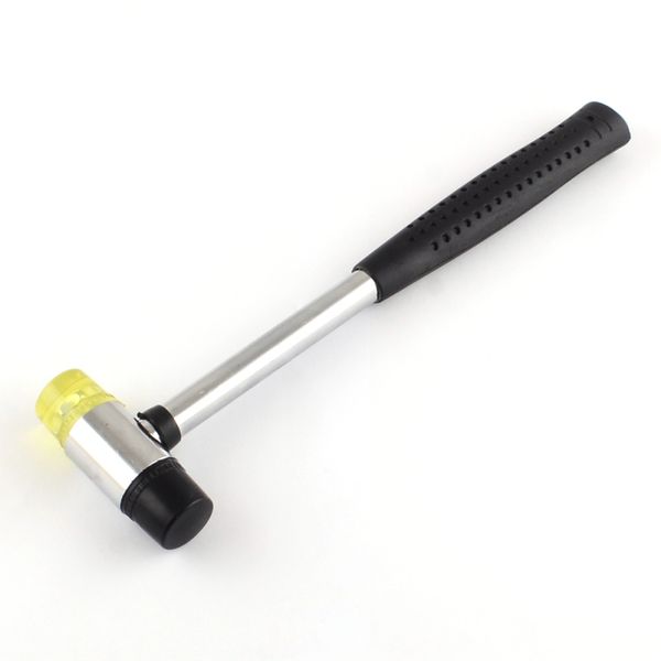1pc jewelry making tools installable two way rubber hammers mallets sledge hammer with steel handle platinum 235~240x69x25mm
1pc jewelry making tools installable two way rubber hammers mallets sledge hammer with steel handle platinum 235~240x69x25mm