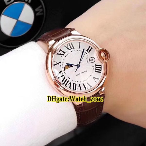 new style wjbb0027 white dial moon phase miyota 8217 automatic mens watch rose gold case brown leather strap watches, Slivery;brown
new style wjbb0027 white dial moon phase miyota 8217 automatic mens watch rose gold case brown leather strap watches, Slivery;brown