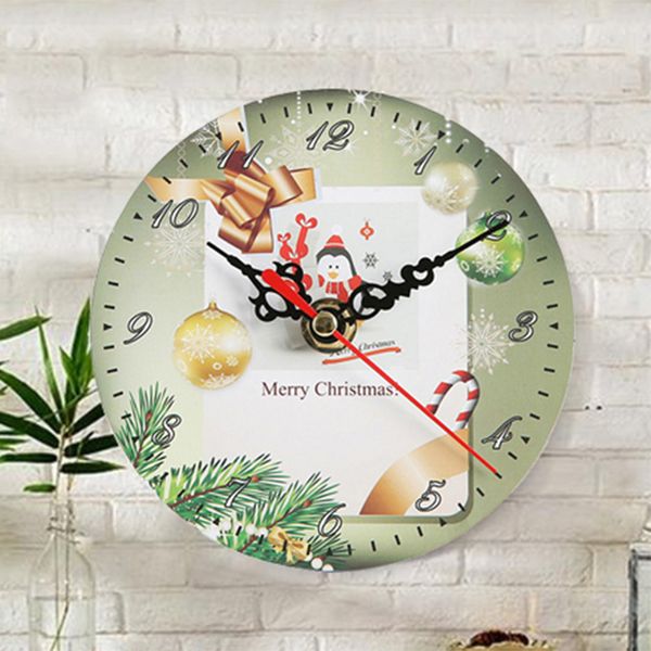 12cm xmas santa claus merry christmas decoration for home wall clock frameless happy new year wall clock adornos de navidad
12cm xmas santa claus merry christmas decoration for home wall clock frameless happy new year wall clock adornos de navidad