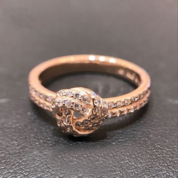 wholesale- concentric knot ring for pandora 925 sterling silver plated rose gold cz diamond jewelry with original box shiny ladies ring, Slivery;golden
wholesale- concentric knot ring for pandora 925 sterling silver plated rose gold cz diamond jewelry with original box shiny ladies ring, Slivery;golden
