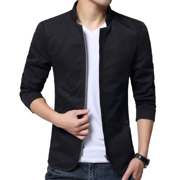 men's jackets autumn cotton jacket men slim casual baseball for stand collar with zipper coat homme fashion clothing m-5xl, Black;brown
men's jackets autumn cotton jacket men slim casual baseball for stand collar with zipper coat homme fashion clothing m-5xl, Black;brown
