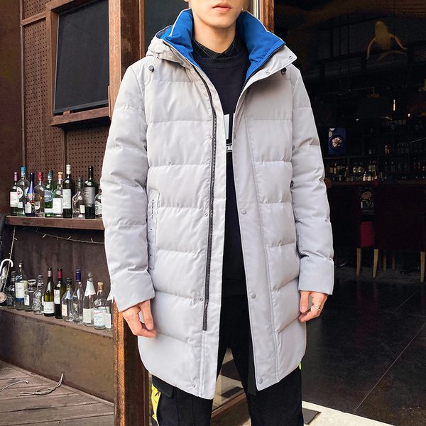 down jacket cotton-padded clothes men's, black mid-length new style youth trend cool brushed and thick coat loose cotton coat wi
down jacket cotton-padded clothes men's, black mid-length new style youth trend cool brushed and thick coat loose cotton coat wi