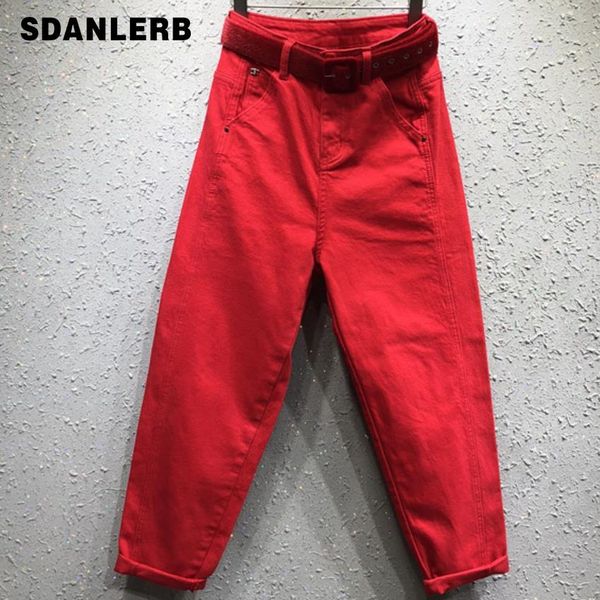 plus size 5xl 2019 spring fashion red loose jeans casual women harem ankle length pants, Blue
plus size 5xl 2019 spring fashion red loose jeans casual women harem ankle length pants, Blue