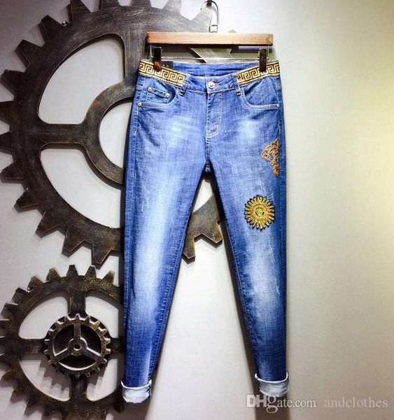 19ss hole men skinny cool guy distressed jeans designers slim jeans straigh men s designer shorts pants mens skinny jeans, Blue
19ss hole men skinny cool guy distressed jeans designers slim jeans straigh men s designer shorts pants mens skinny jeans, Blue
