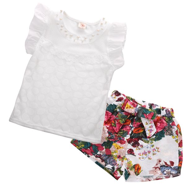 HOT Baby Children Girls Summer Clothes Short sleeve Floral Tops+Pants Sets Clothes Outfit 2-7T
HOT Baby Children Girls Summer Clothes Short sleeve Floral Tops+Pants Sets Clothes Outfit 2-7T