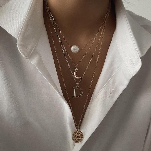 european and american fashion jewelry temperament relief geometry coins xiang shi retro multi-faux pearl letter pendant necklace, Silver
european and american fashion jewelry temperament relief geometry coins xiang shi retro multi-faux pearl letter pendant necklace, Silver