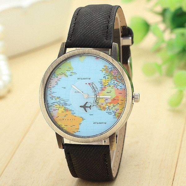 fashion global plane denim fabric band ladies watch casual women wristwatches quartz watch clock, Slivery;brown
fashion global plane denim fabric band ladies watch casual women wristwatches quartz watch clock, Slivery;brown