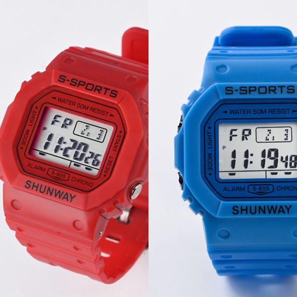 abwca matcha green waterproof electronic student couple square electronic watch men's electron electron and women's multifunctiona, Blue
abwca matcha green waterproof electronic student couple square electronic watch men's electron electron and women's multifunctiona, Blue