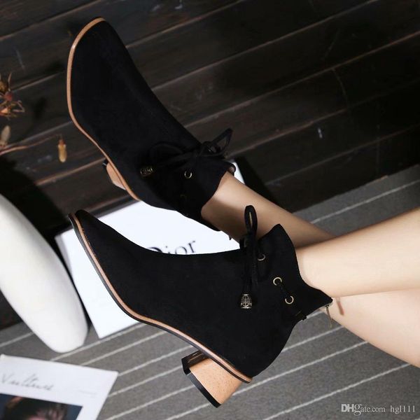 high-quality fashion wild women's shoes autumn and winter high heels thick with ankle boots female trend large size martin boots black
high-quality fashion wild women's shoes autumn and winter high heels thick with ankle boots female trend large size martin boots black