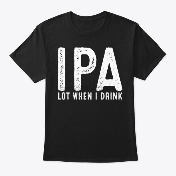 men's t-shirts men t shirt ipa lot when i drink(1) women t-shirt, White;black
men's t-shirts men t shirt ipa lot when i drink(1) women t-shirt, White;black