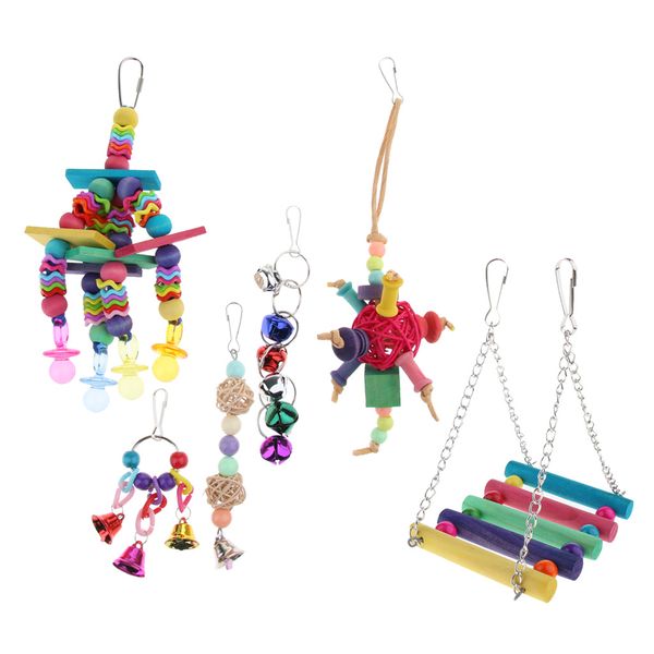 6 pack bird swing toys for bird cage-parrot hammock for finch,budgie,parakeets, cockatiels, conures and love birds
6 pack bird swing toys for bird cage-parrot hammock for finch,budgie,parakeets, cockatiels, conures and love birds
