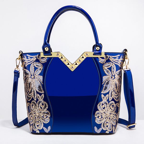 new 2020 fashion black embroidery bright leather female handbag tote bag high-end boutique women's shoulder bag crossbody
new 2020 fashion black embroidery bright leather female handbag tote bag high-end boutique women's shoulder bag crossbody
