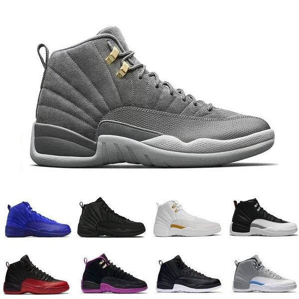 with box 12 12s vachetta tan nyc white gym red dark grey designer basketball shoes men women cherry taxi blue flu game j12 retro sneakers
with box 12 12s vachetta tan nyc white gym red dark grey designer basketball shoes men women cherry taxi blue flu game j12 retro sneakers