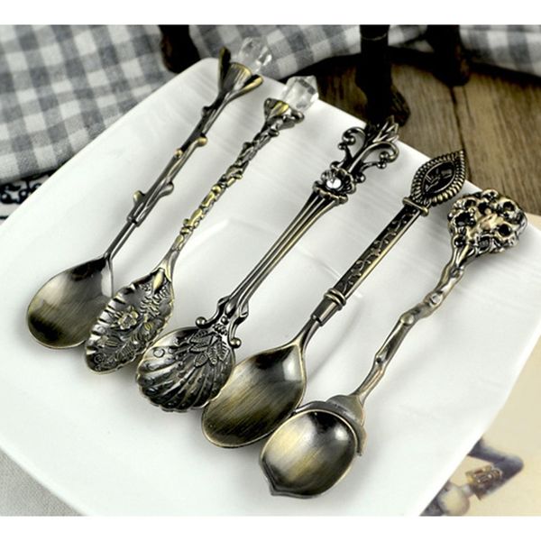 6 pcs tableware set vintage zinc alloy scoops fork crystal head coffee tea spoon dinnerware sep99 dinnerware sets
6 pcs tableware set vintage zinc alloy scoops fork crystal head coffee tea spoon dinnerware sep99 dinnerware sets
