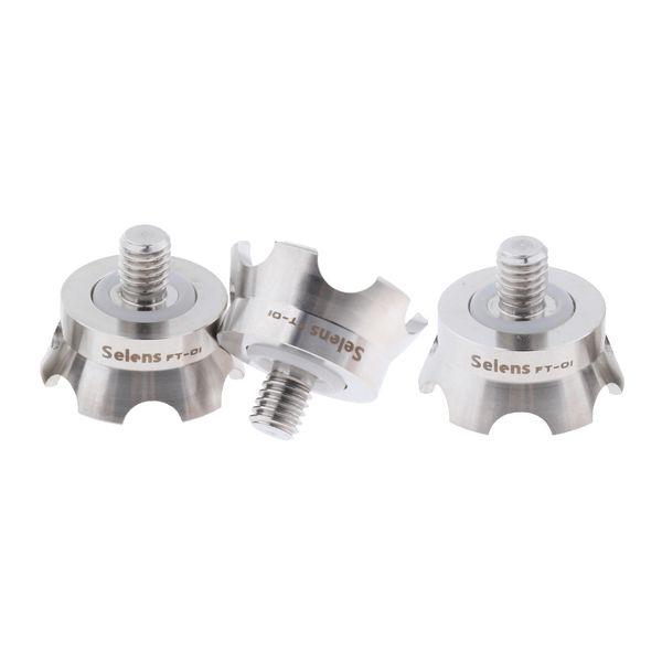 3 pieces ft-01 stainless steel replacement tripod spikes set for tripod monopod 3cm, silver
3 pieces ft-01 stainless steel replacement tripod spikes set for tripod monopod 3cm, silver