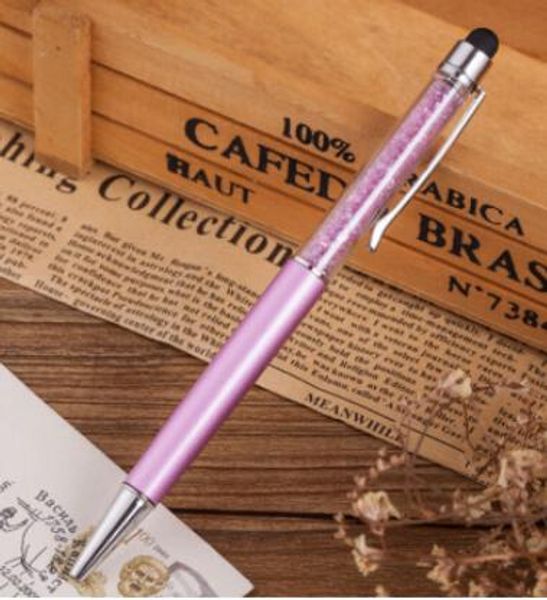 5 pcs/lot cute crystal pen diamond ballpoint pens stationery ballpen 2 in 1 crystal stylus pen touch ing, Blue;orange
5 pcs/lot cute crystal pen diamond ballpoint pens stationery ballpen 2 in 1 crystal stylus pen touch ing, Blue;orange