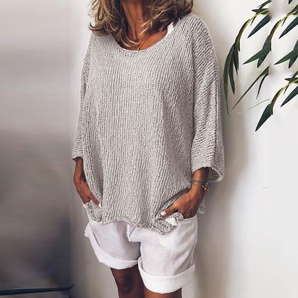 autumn loose casual women fashion sleeve and round neck sweater new autumn winter fashionable round neck pullover sweater, White;black
autumn loose casual women fashion sleeve and round neck sweater new autumn winter fashionable round neck pullover sweater, White;black