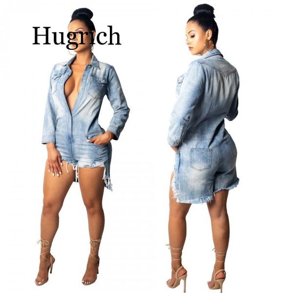 the new womens shirt denim playsuits women spring casual long sleeve elegant short jumpsuit loose fashion jumpsuit rompers, Black;white
the new womens shirt denim playsuits women spring casual long sleeve elegant short jumpsuit loose fashion jumpsuit rompers, Black;white