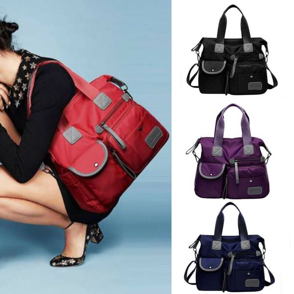solid color nylon multi-pocket women zipper casual fashion single shoulder bag handbag tote clever
solid color nylon multi-pocket women zipper casual fashion single shoulder bag handbag tote clever