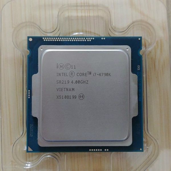 

Intel Core i7 4790K 4.0 GHz Quad-Core 8MB Cache с HD Graphic 4600 TDP 88W Desktop LGA 1150 CPU процессор