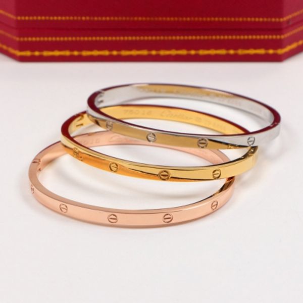 fashion couple titanium cartier steel narrow version rose gold bracelet 18k men and women gift buckle no box a4, Black
fashion couple titanium cartier steel narrow version rose gold bracelet 18k men and women gift buckle no box a4, Black