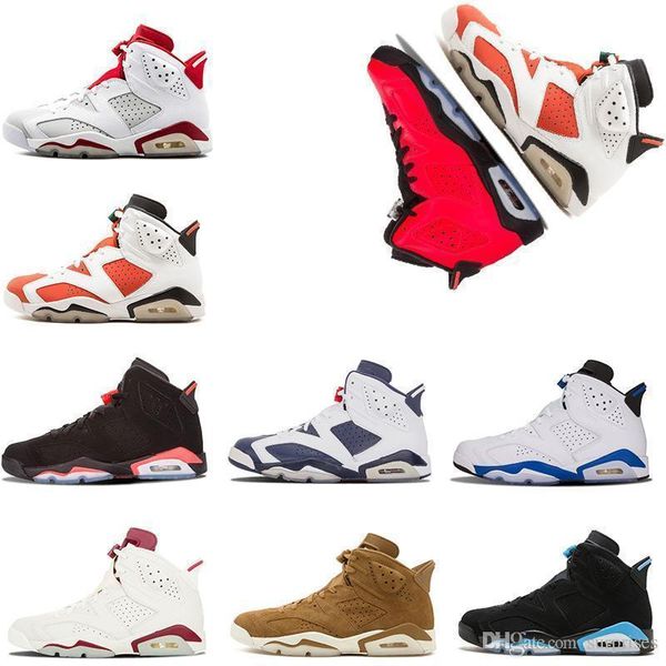boxbasketball with shoes 6 6s mens shoe unc 3m black cat infrared 23 carmine maroon oreo sports sneakers size us 7-13
boxbasketball with shoes 6 6s mens shoe unc 3m black cat infrared 23 carmine maroon oreo sports sneakers size us 7-13