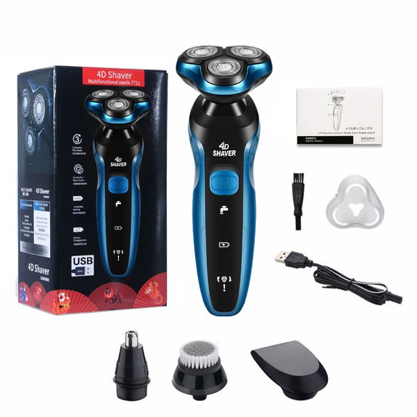multifunction waterproof shaver men's electric shaving machine 4d floating razor head usb charging 4 in 1 nose beard trimmer 35d
multifunction waterproof shaver men's electric shaving machine 4d floating razor head usb charging 4 in 1 nose beard trimmer 35d