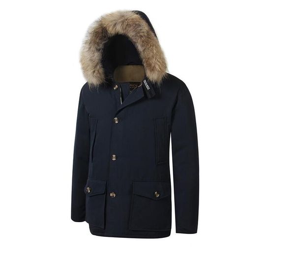 2020 new woolrich removeable raccoon fur mens arctic down parka warm jacket thick outdoor winter coat, Black
2020 new woolrich removeable raccoon fur mens arctic down parka warm jacket thick outdoor winter coat, Black