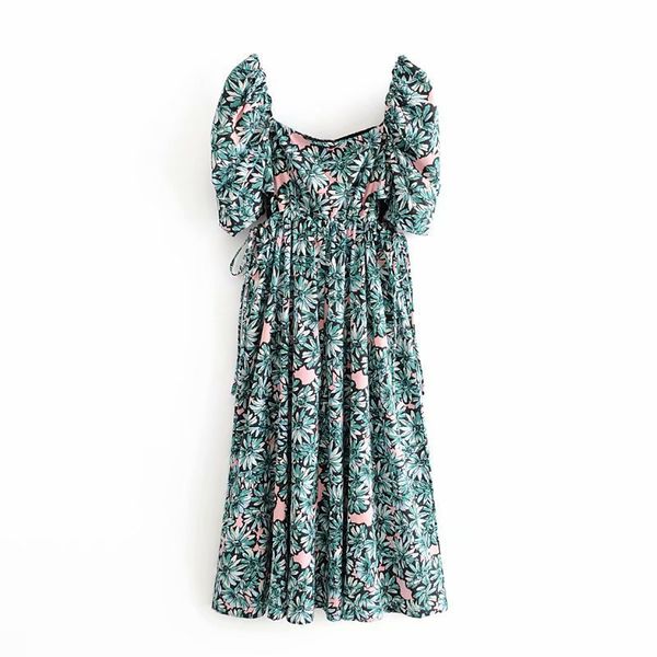 boho floral dress women summer puff short sleeve long midi dress female bow hollow out beach dresses ladies robe femme, Black;gray
boho floral dress women summer puff short sleeve long midi dress female bow hollow out beach dresses ladies robe femme, Black;gray
