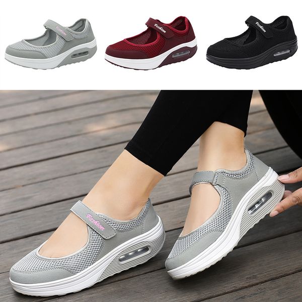 2019 women's fashion casual breathable lightweight platform shoes sport running shoes zapatillas de deporte de las mujeres#b40, Black
2019 women's fashion casual breathable lightweight platform shoes sport running shoes zapatillas de deporte de las mujeres#b40, Black