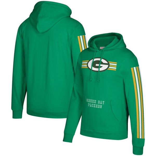 men green bay packers mitchell & ness three stripe pullover nfl hoodie - green, Blue;black
men green bay packers mitchell & ness three stripe pullover nfl hoodie - green, Blue;black