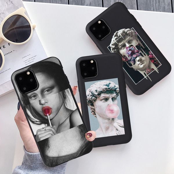fashion soft tpu mona lisa david statue abstract art painted phone case for iphone 6s 5se 7 8plus x xr xs 11 pro max shell coque
fashion soft tpu mona lisa david statue abstract art painted phone case for iphone 6s 5se 7 8plus x xr xs 11 pro max shell coque